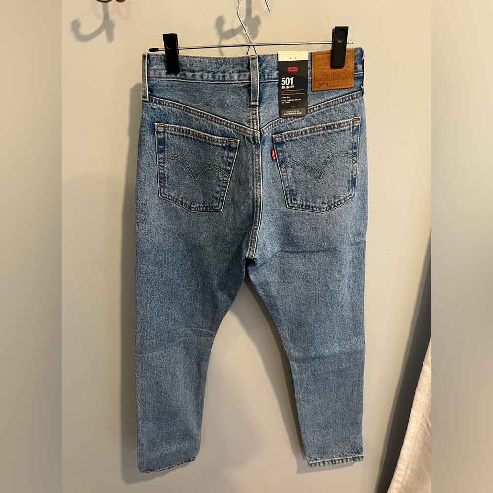 Levi’s 501 Skinny Jeans - Picture 3 of 4